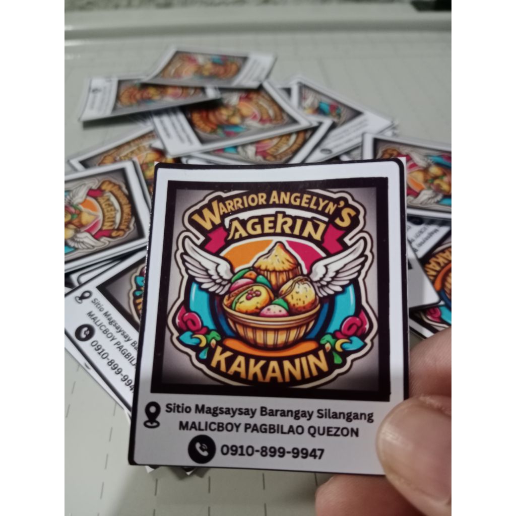 100pcs Custom Stickers 2x3 Inches | Any Design | Personalized Logo ...