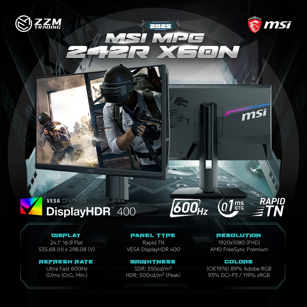 MSI MPG 242R X60N 24.1