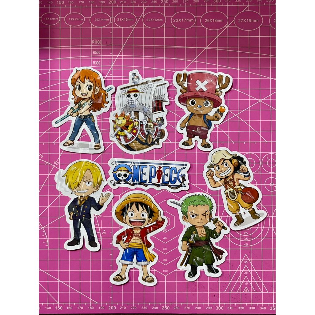 ONE PIECE STICKERS (COLLECTIONS, FOR JOURNALS, DESIGNS, ETC) | Shopee ...