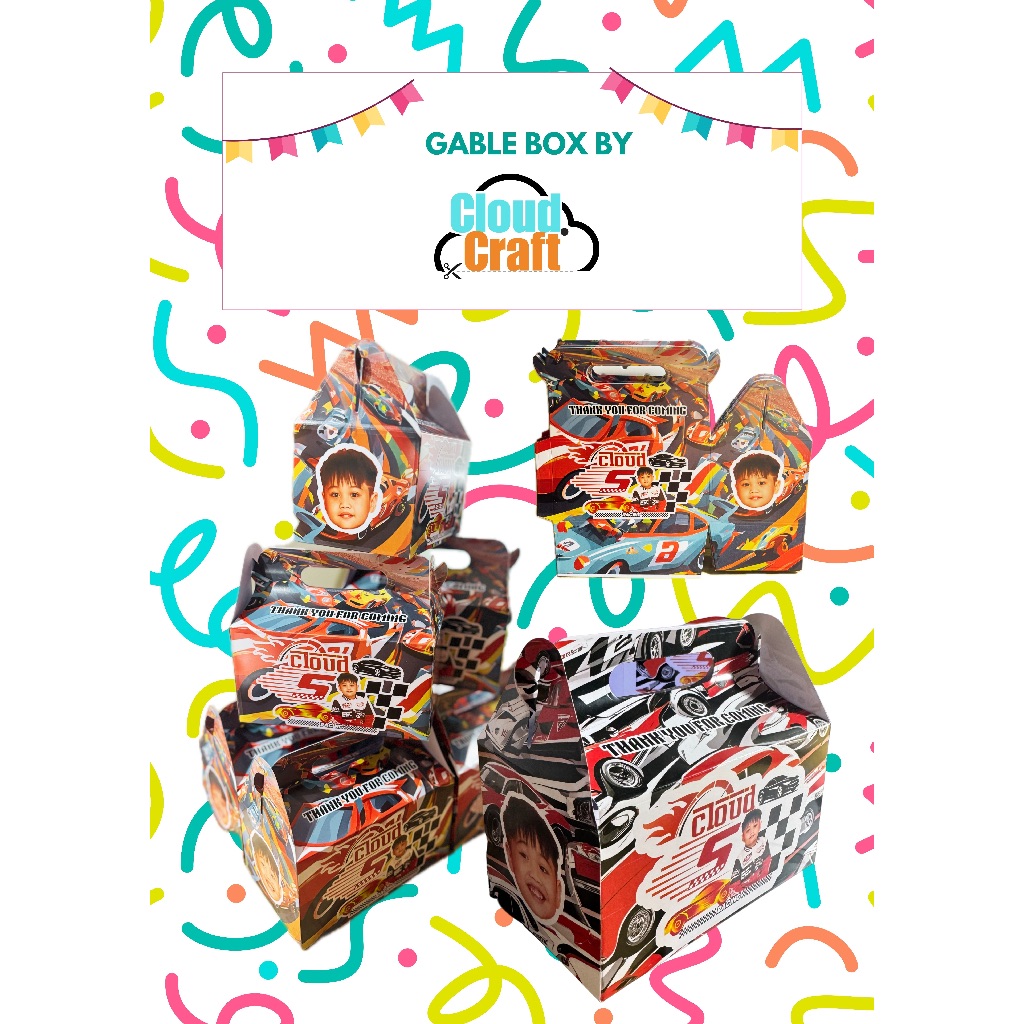 Customized Gable Boxes / Loot Box / Loot Bag | Shopee Philippines