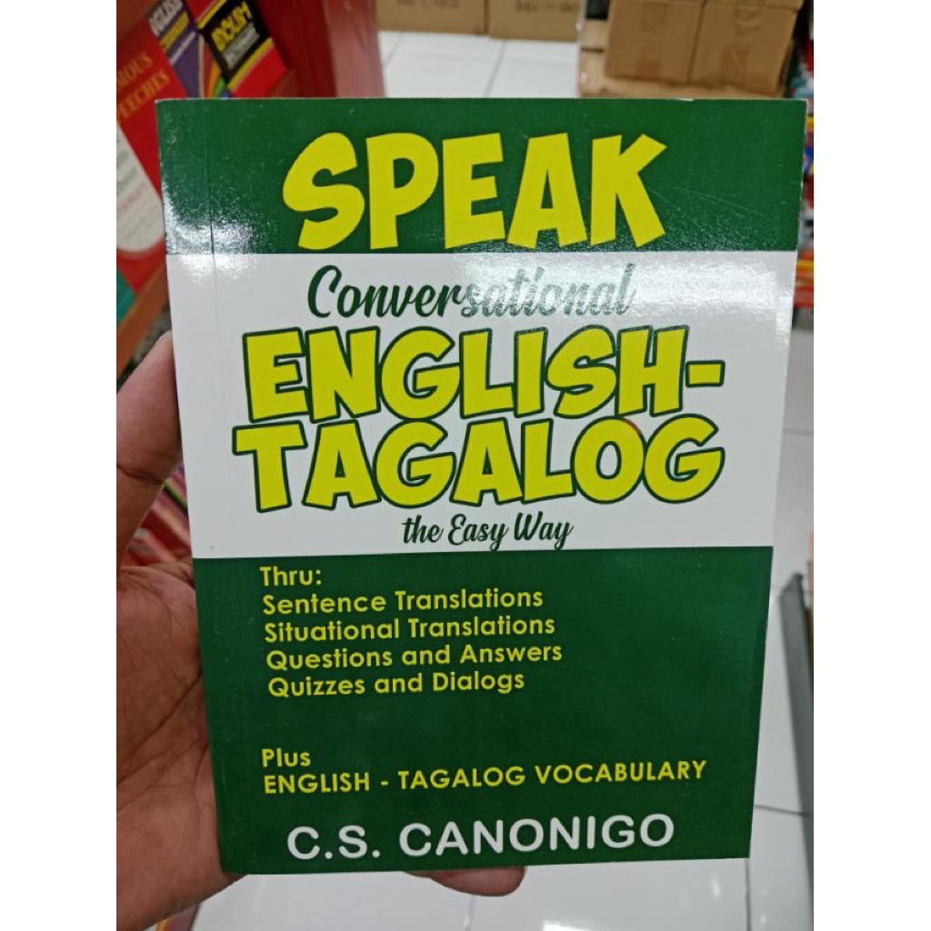 SPEAK CONVERSATIONAL ENGLISH-TAGALOG IN EASY WAY | Shopee Philippines