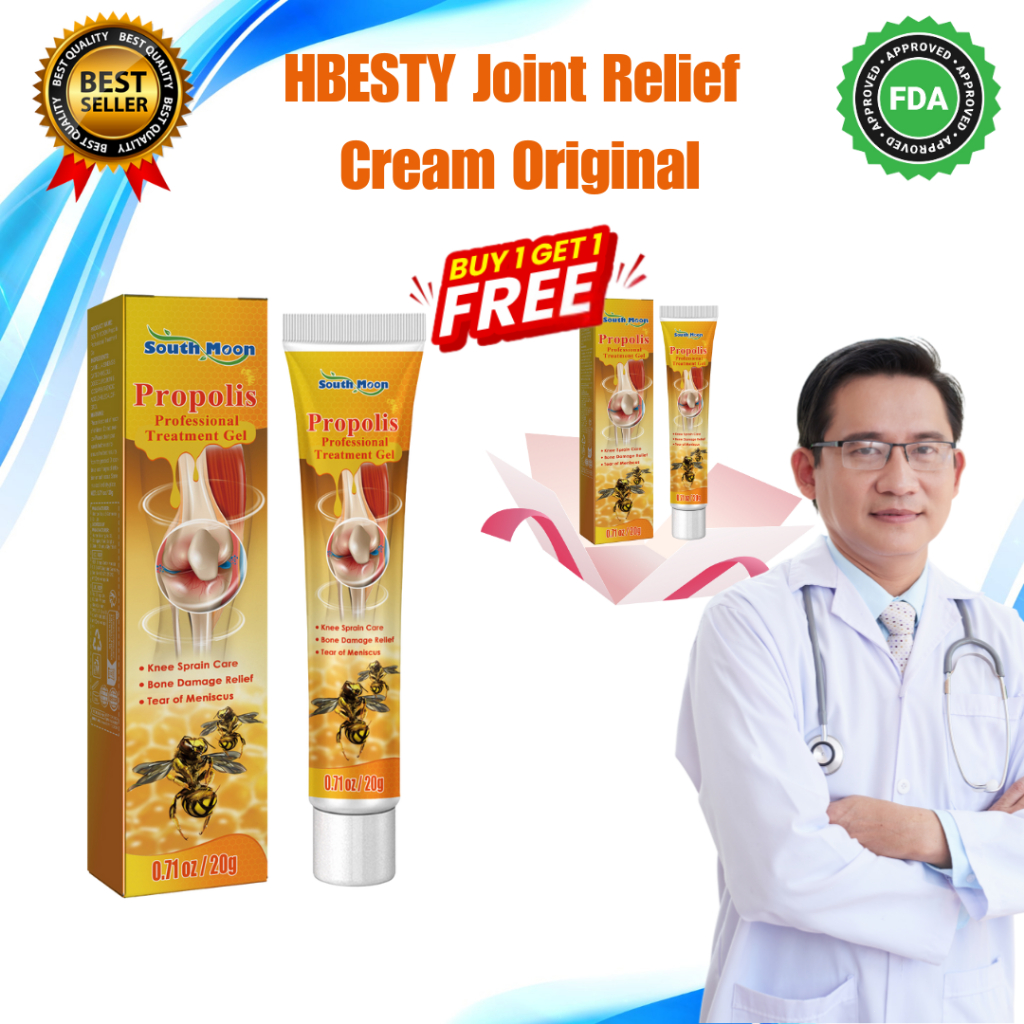 HBESTY Bee Venom Joint Relief Cream 20g, Arthritis & Pain Relief ...