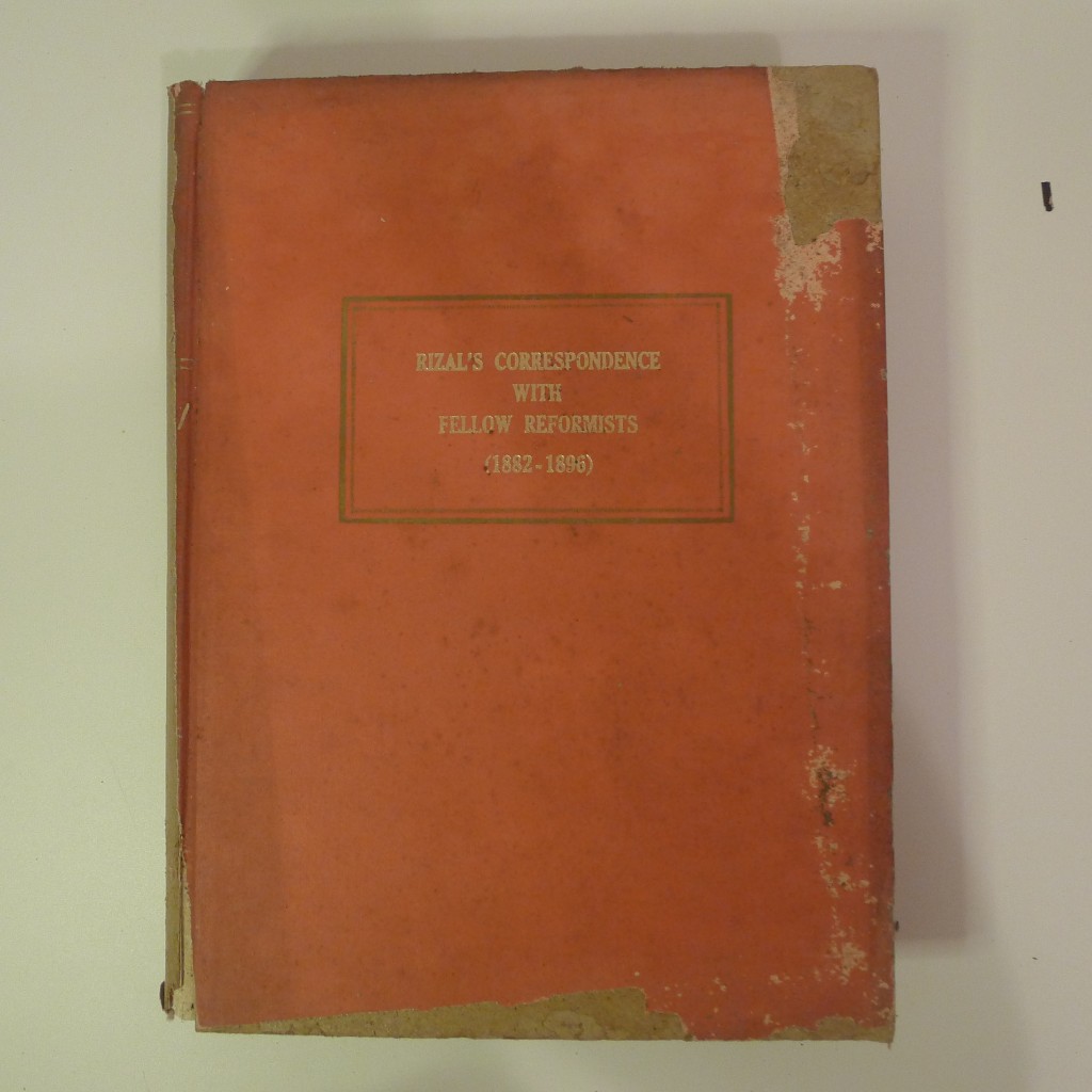 Rizal's Correspondence with fellow reformists - used book Jose Rizal ...