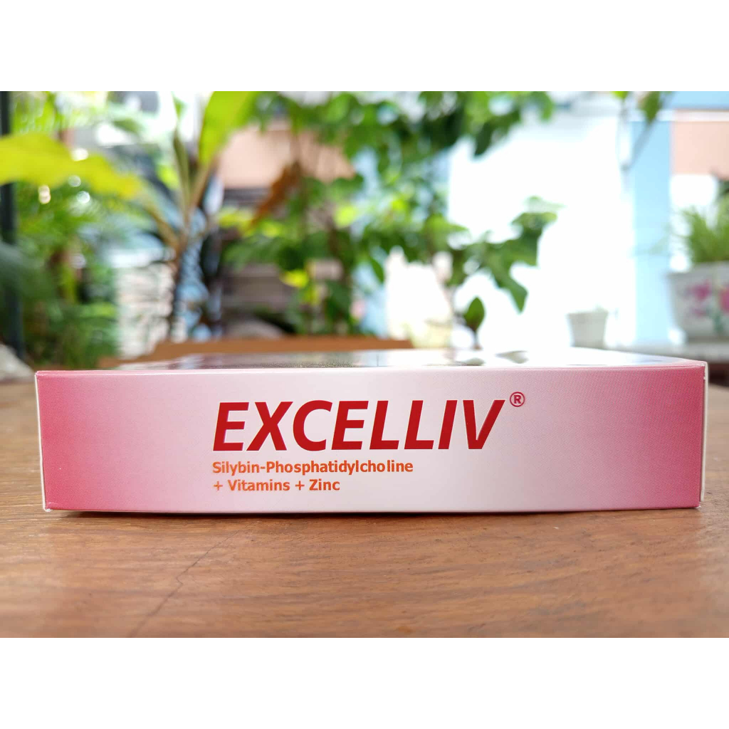 Excelliv Silybin-Phosphatidylcho line + Vitamins + Zinc 30Capsules ...