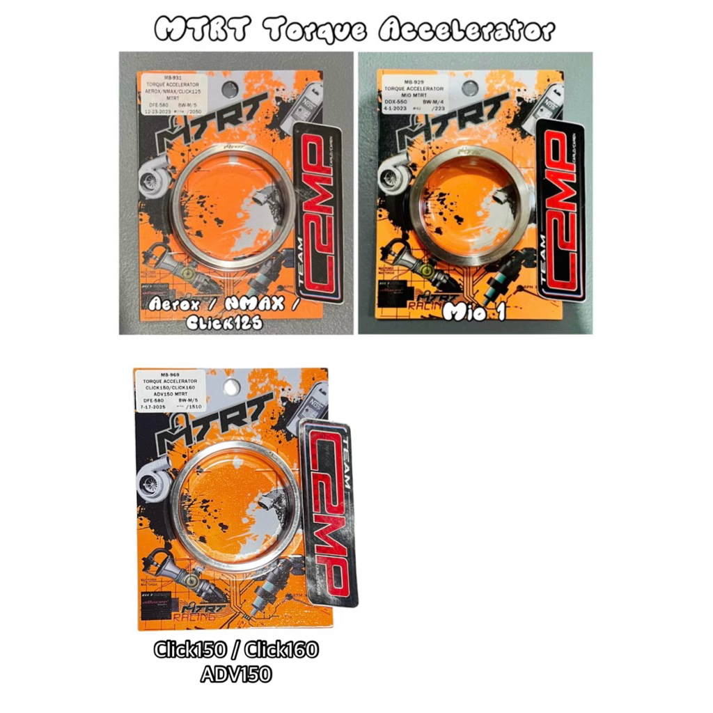 MTRT Torque Accelerator Mio Sporty OR Aerox / NMAX / Click125 | Shopee ...