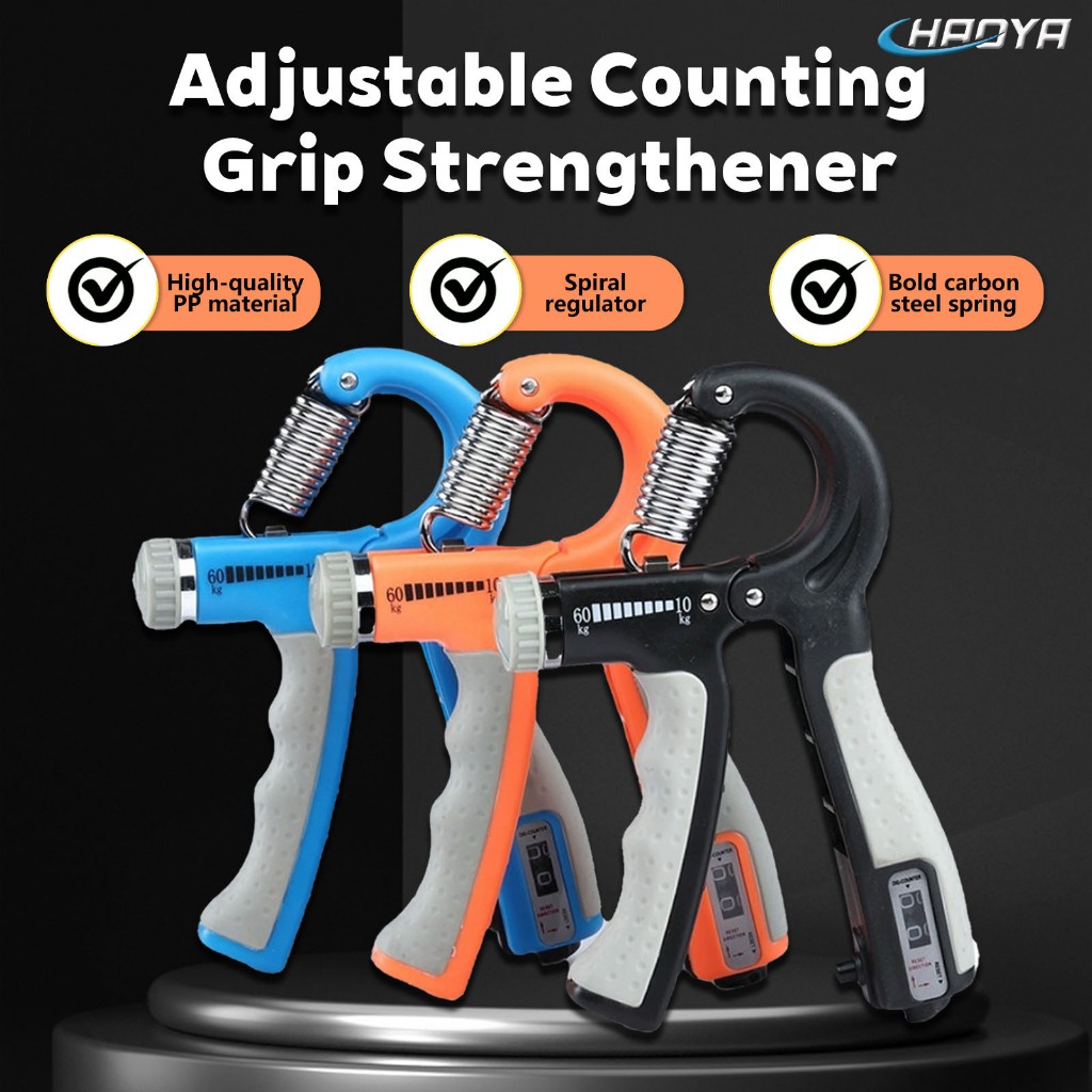 Hand Trainer Finger Grip Trainer 5-60 kg Adjustable Forearm Trainer ...