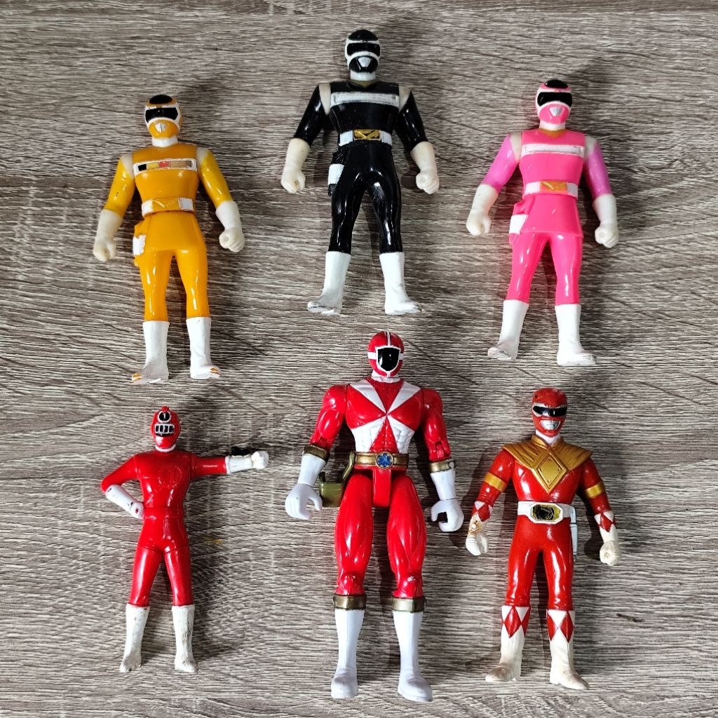 Assorted Sentai Rangers Figures HQ012 | Sold Separately | Shopee ...