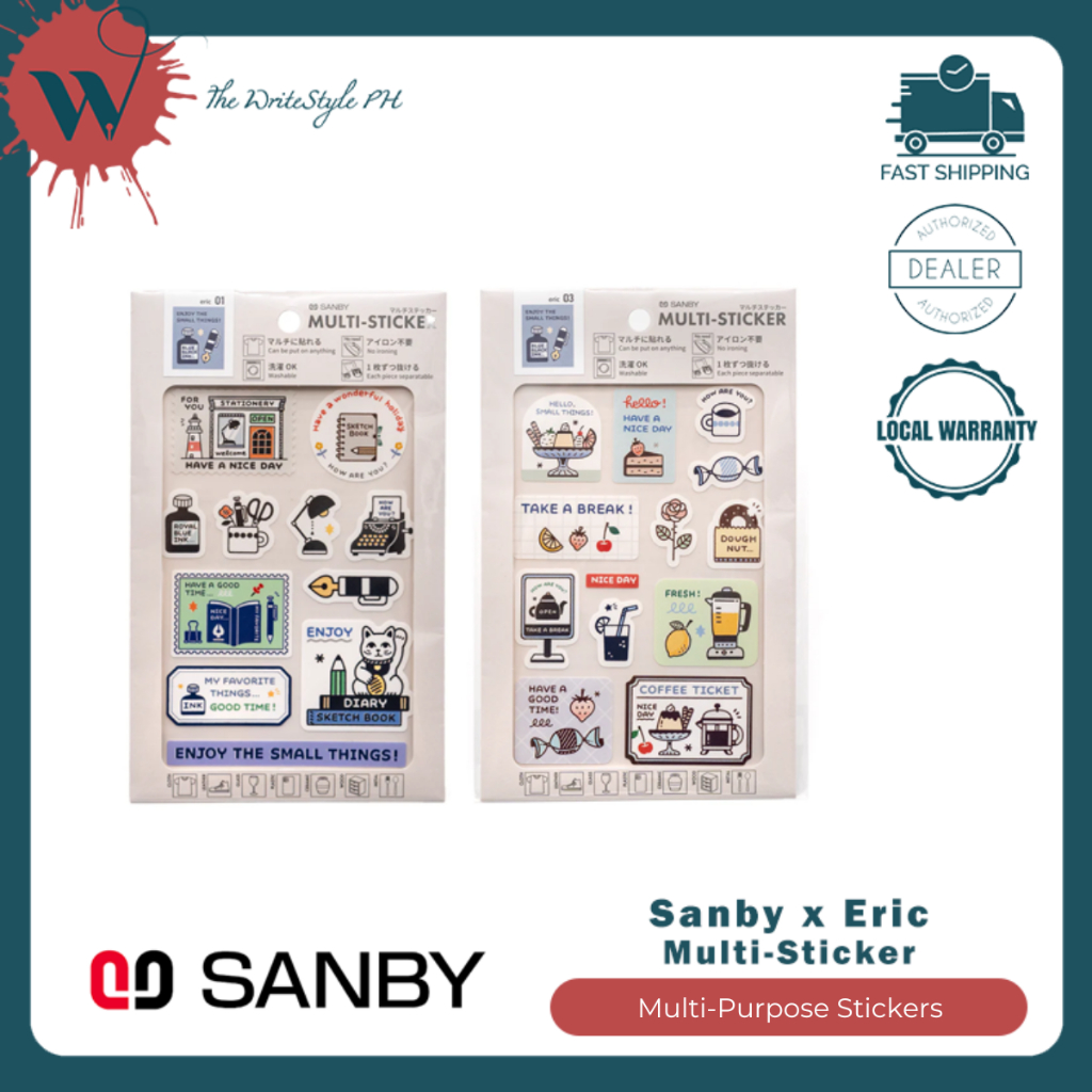 Sanby x Eric Multi-Sticker | Shopee Philippines
