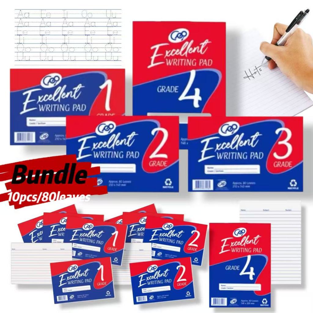 Shop writing notebook for grade 2 for Sale on Shopee Philippines