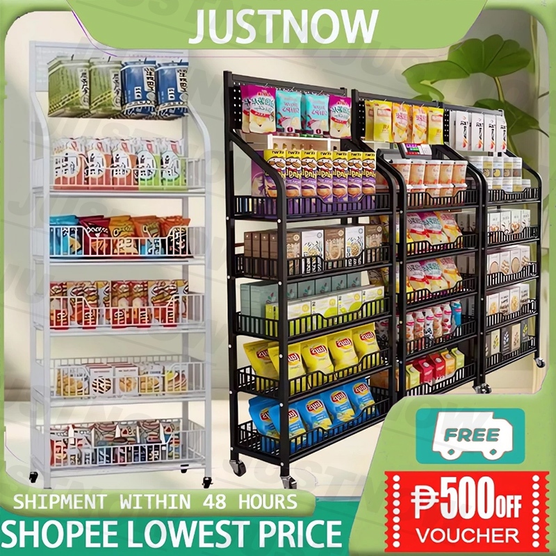 Grocery Rack Supermarket Shelves Display Rack For Store Snack Shelf ...