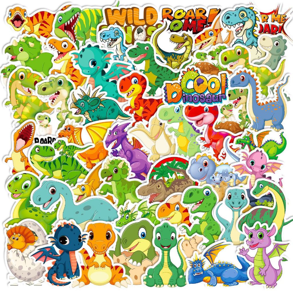 Shop dinosaur stickers for Sale on Shopee Philippines