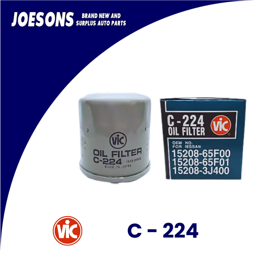 C-224 OIL FILTER FOR NISSAN SENTRA, SERENA, MURANO, X-TRAIL, GT-R, JUKE ...
