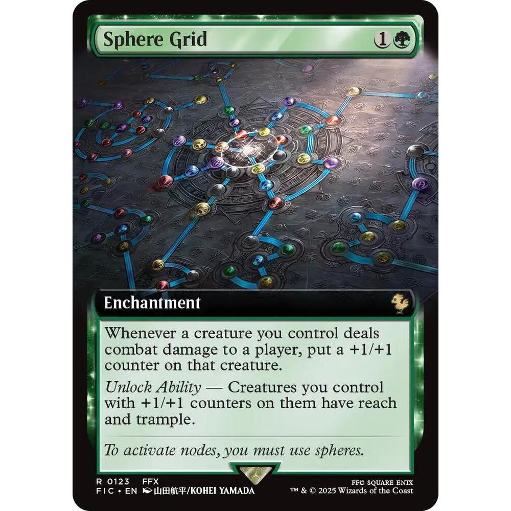 mtg final fantasy sphere grid Final Fantasy Mtg Commander Decks Collector's Edition Amazon.com: Magic:  The Gathering: Final Fantasy Commander Decks main image 0