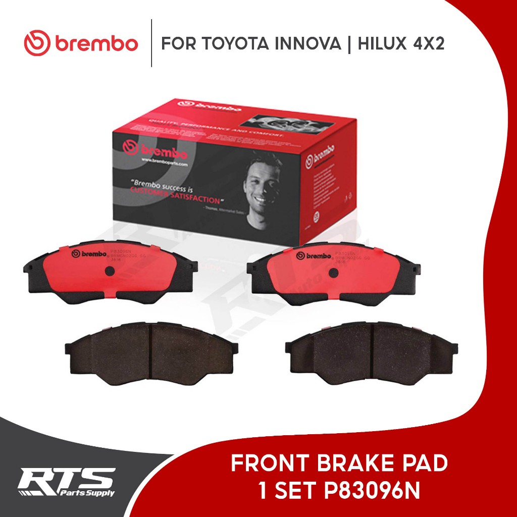 Brembo Front Brake Pad Toyota Innova 2005 - 2015 / Hilux 4x2 2005 ...