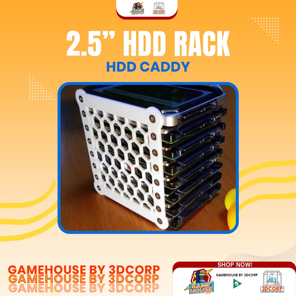 3DCorp 2.5 inches HDD Caddy - Hard Disk Drive Rack Mount | Shopee ...