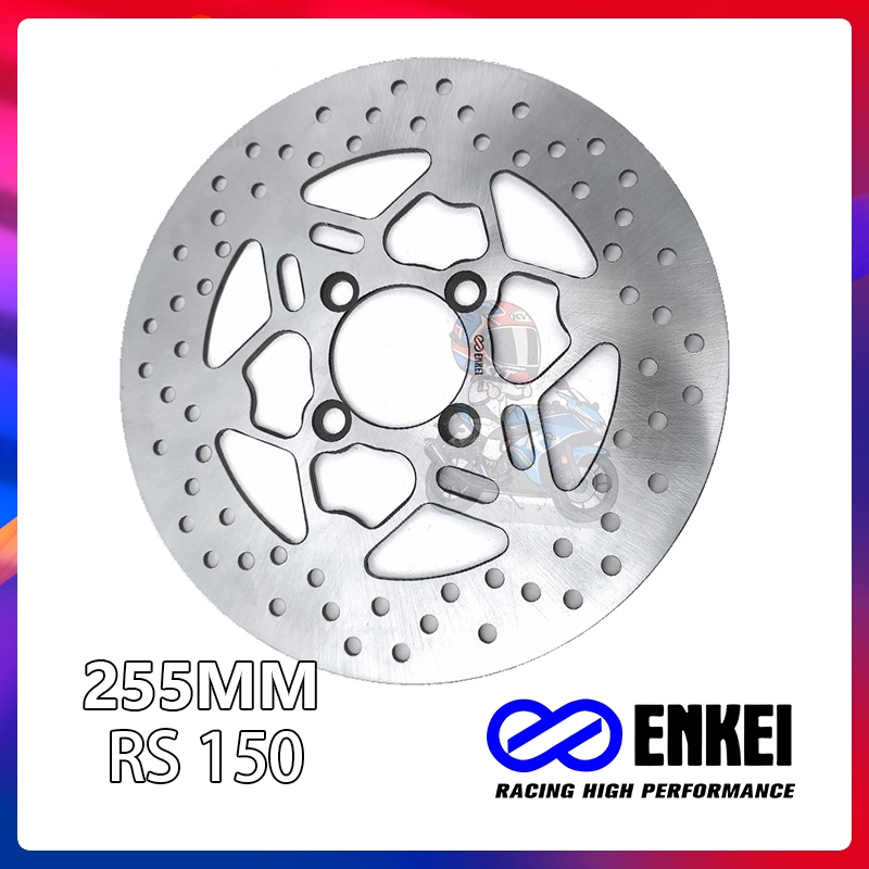 Sliver Enkei 255MM Front Disc Brake 4 Holes For RS 150 GTR 150 Winner ...