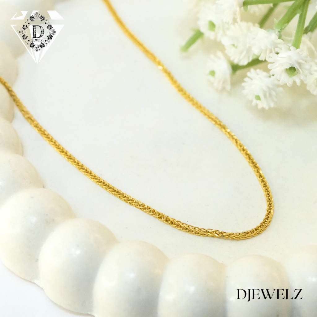 Pawnable 18K FOXTAIL CHAIN MAKAPAL 16