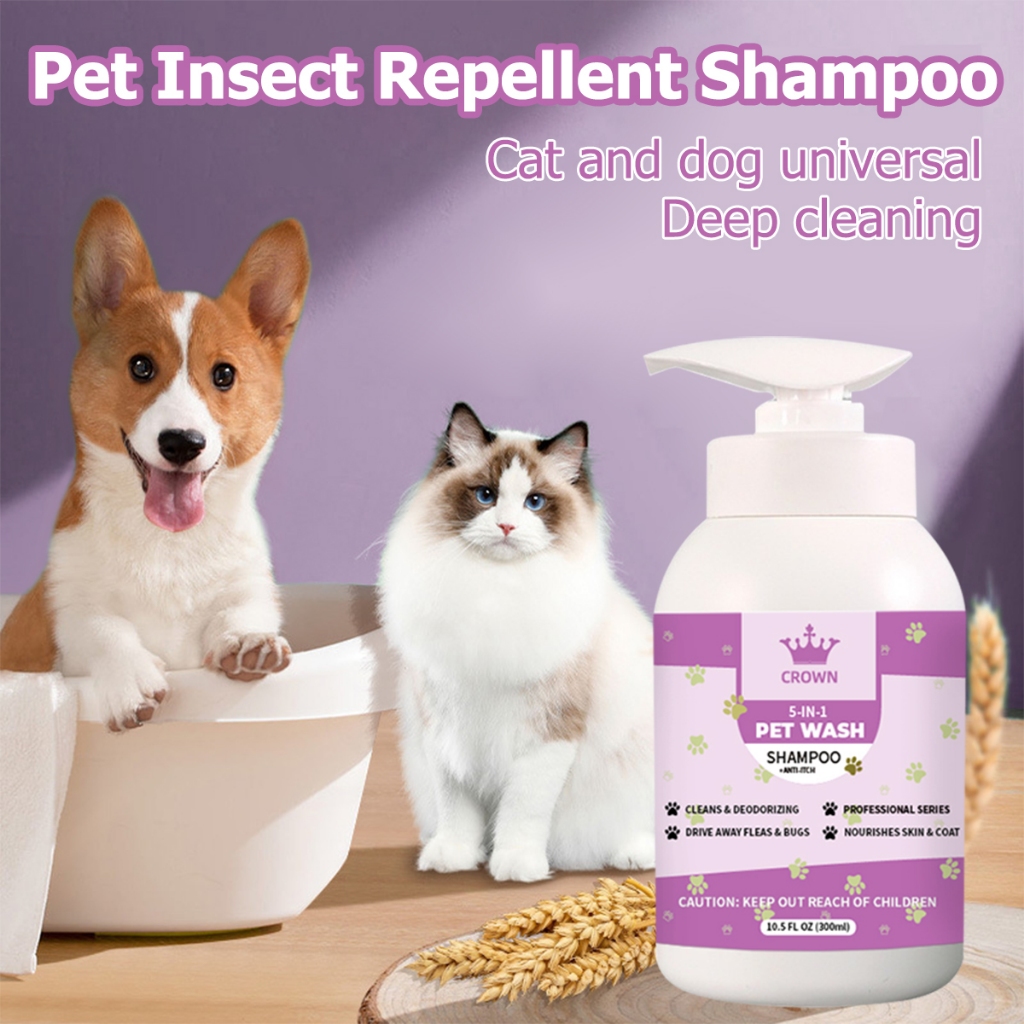 Dog Shampoo Anti Tick And Flea Pet Shampoo And Conditioner Shampoo for ...