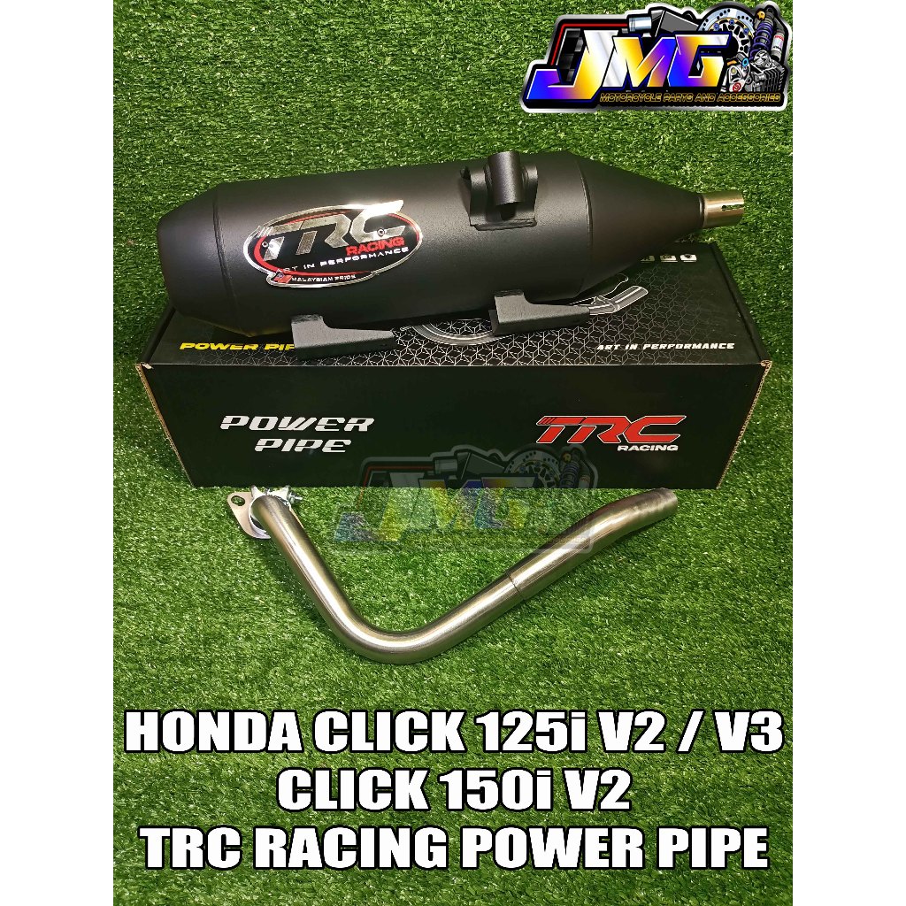 HONDA CLICK 125i V2 / V3 / CLICK 150i TRC RACING POWER PIPE | Shopee ...