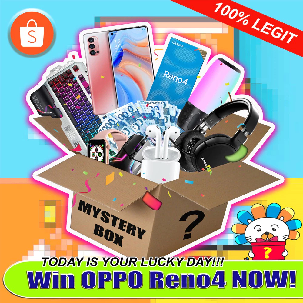 New LuckyTreasure gadgets and mobile items inside a mysteries Box/pouch