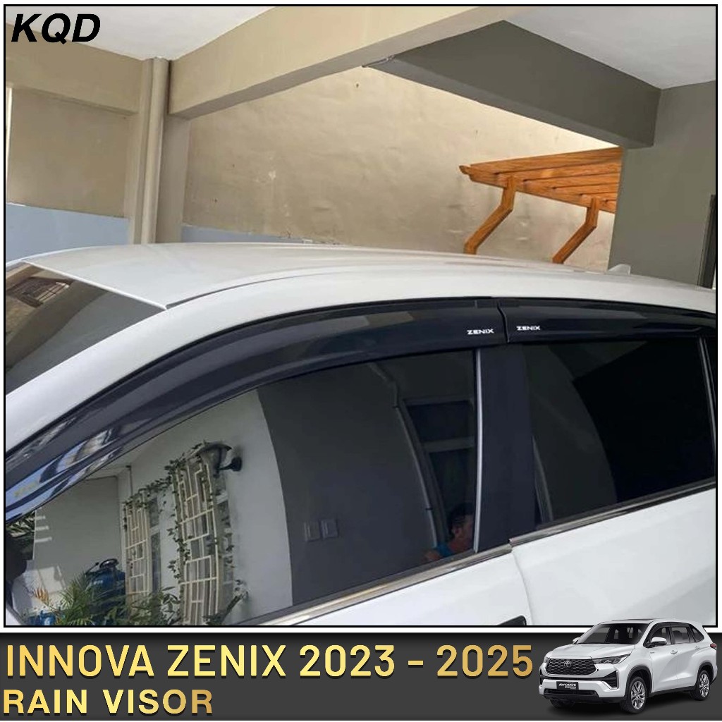 TOYOTA INNOVA ZENIX 2023 - 2026 RAIN VISOR (2023 2024 2025 2026 ...