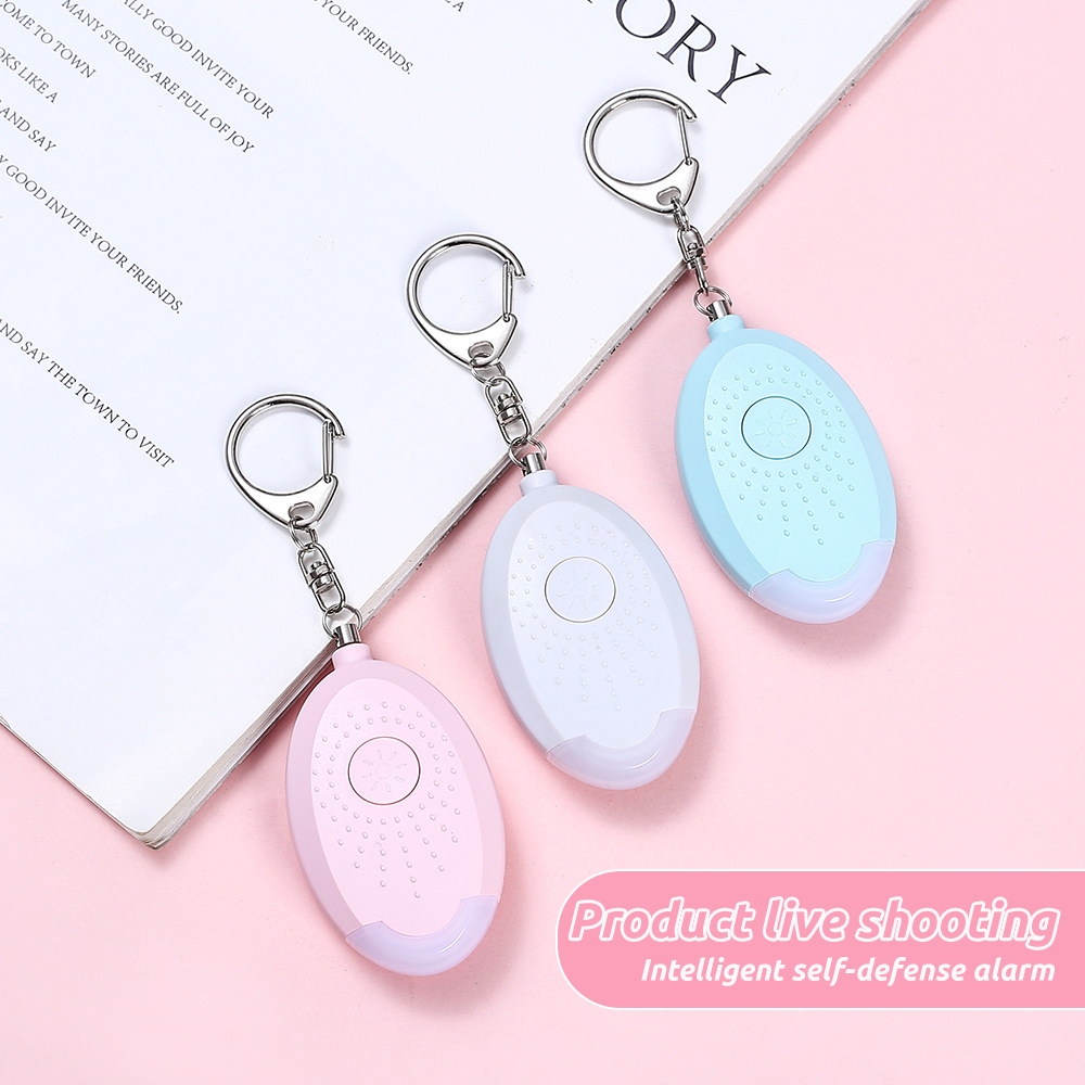 130dB personal alarm keychain practical safety sound personal alarm ...