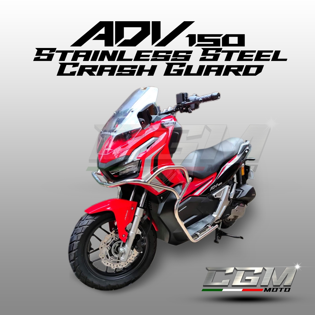 Honda ADV 150 Full Armor Crash Guard Pure Stainless 304 CGM | Shopee ...