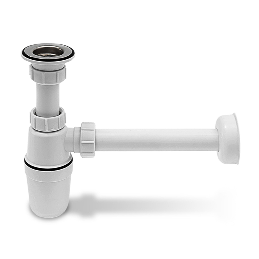 PVC BOTTLE TRAP 11/4 , 11/2 Sink Drain Trap for Kitchen Bathroom-Easy ...