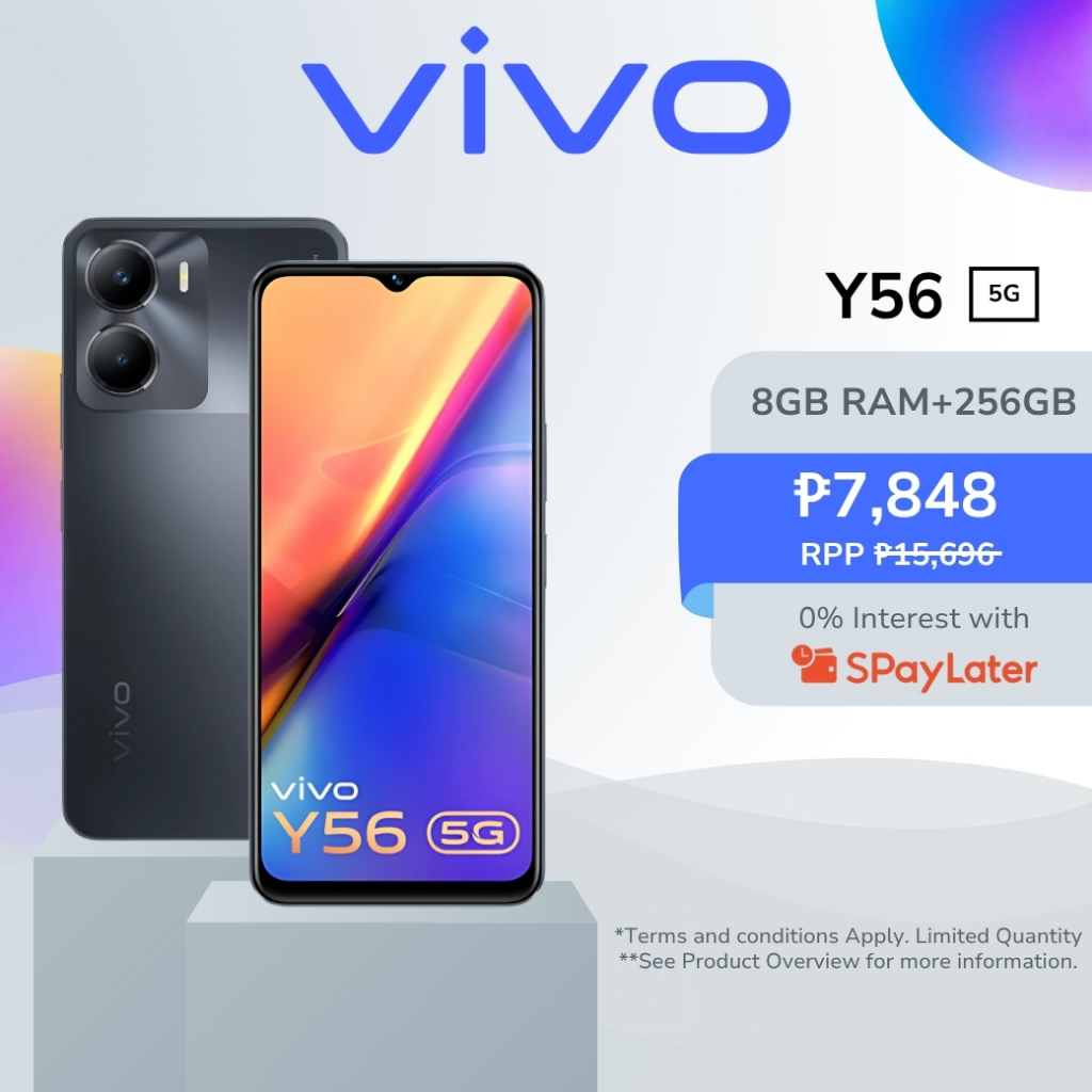 𝐕𝒊𝒗𝑜 Y56 5G Smartphone 8GB RAM+256GB ROM | 6.58