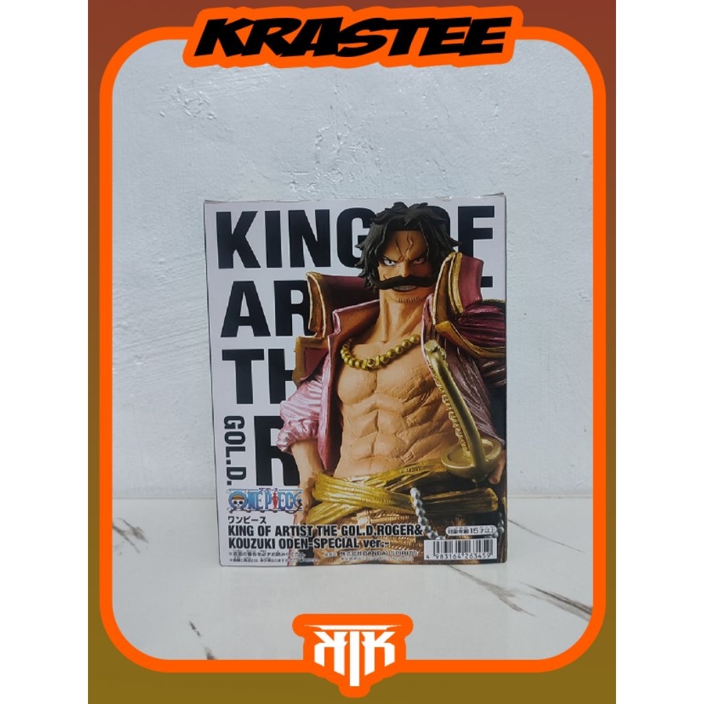 One Piece - Gol D. Roger King of Artist Figuur