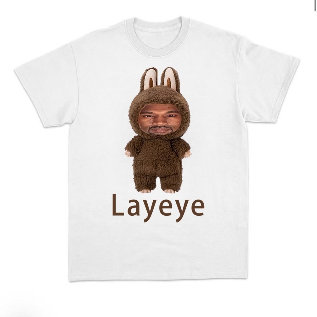 Labubu Ugly Cute Graphic Tee Kanye Inspired Streetwear Unisex Cotton ...
