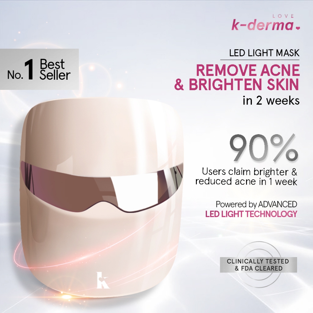 Love K-derma LED Light Mask | Shopee Philippines