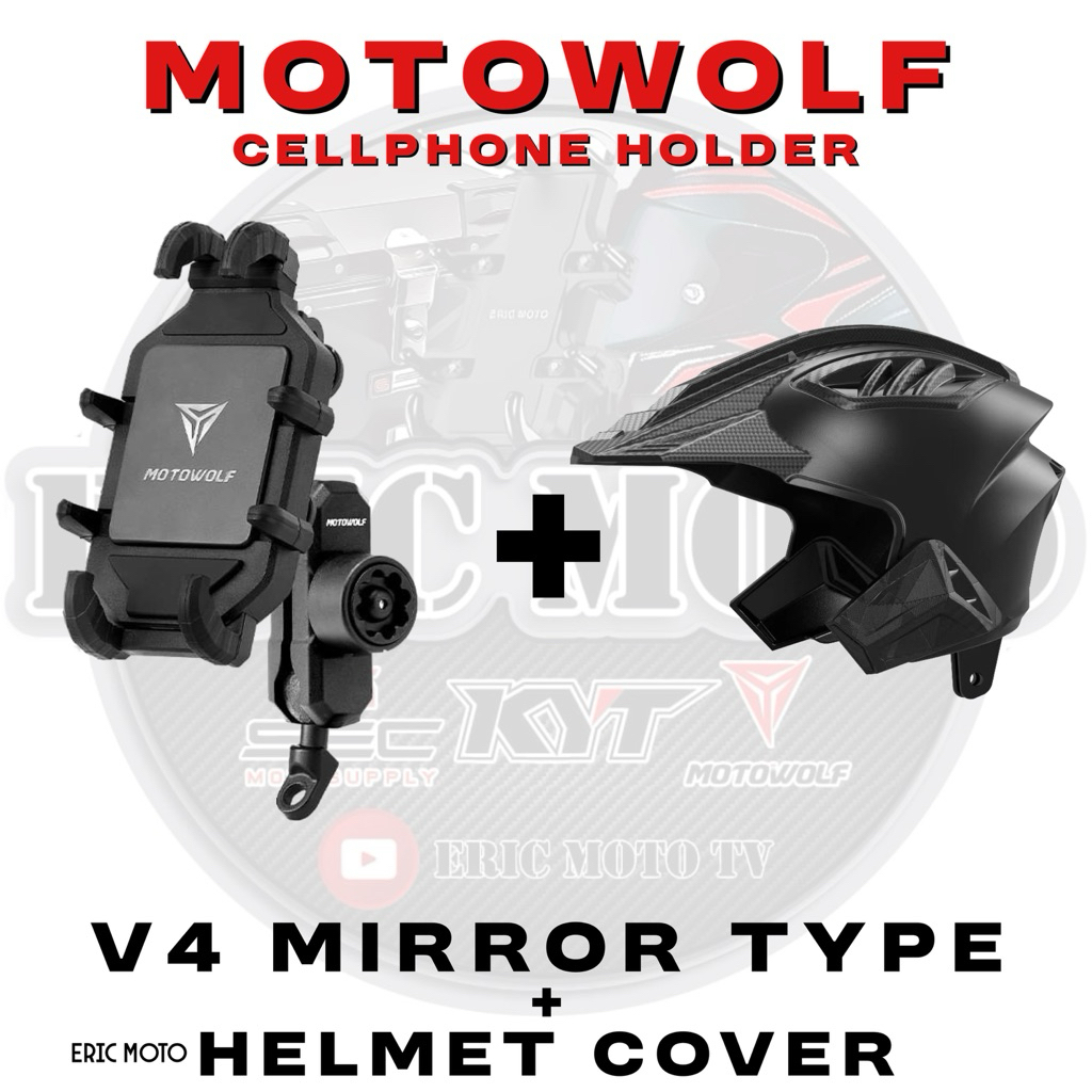 Motowolf Cell Phone Bracket Motowolf V4 Cp Holder Motowolf