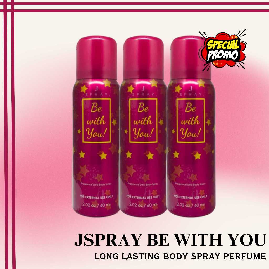 J Spray J Fragrance Buy2 Take1 Be with you Body Fragrance Spray Perfume ...