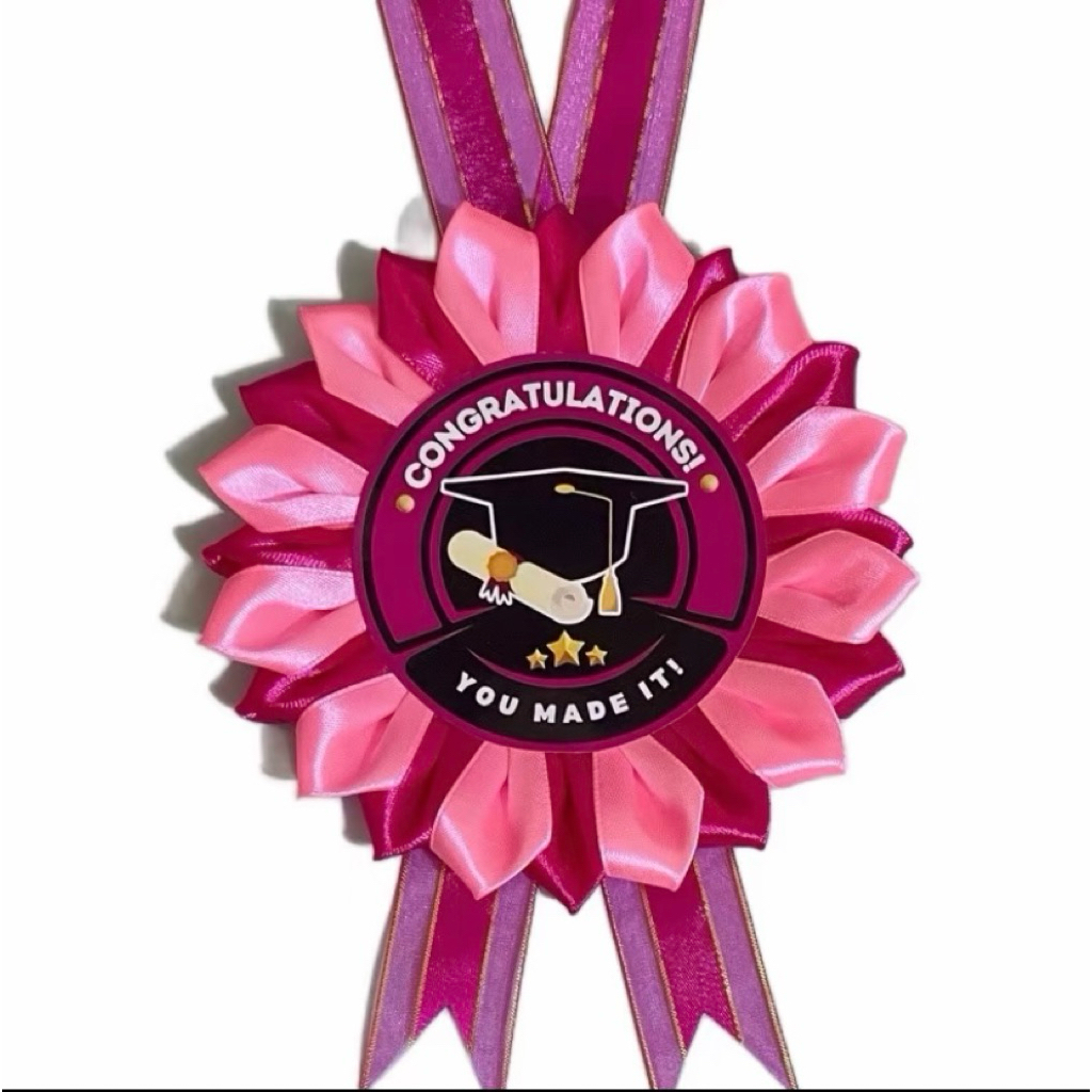Graduation Garland Award Ribbon - Elegant Handmade Gift for Graduation ...