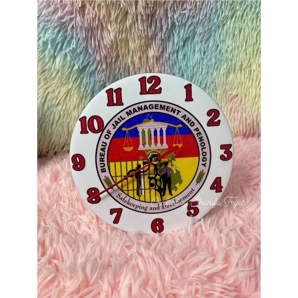 personalized wall clock - desk clock (free gift packaging with box and ...