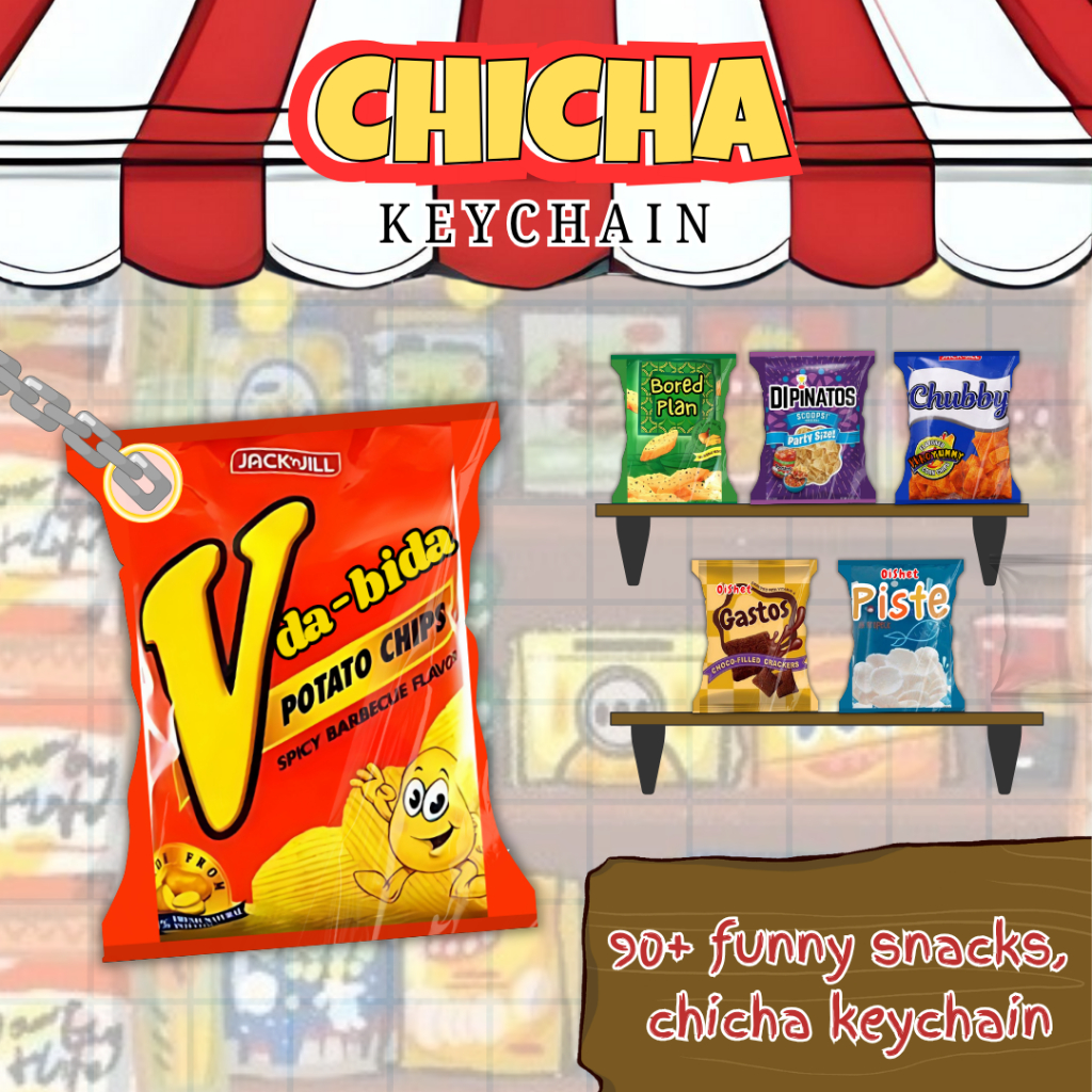 PINOY CHICHA KEYCHAIN for bags, wallet and other accessories - PART 1 ...