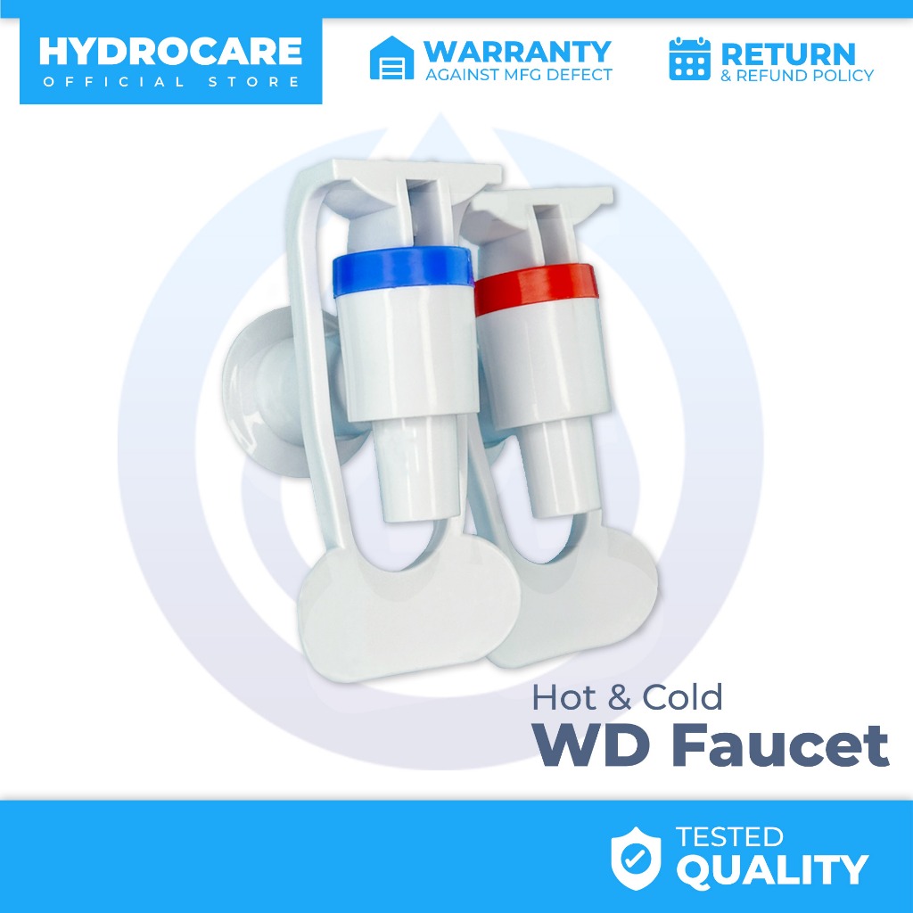 Faucet for Hot Cold Water Dispenser Push Type Non Leaking Female