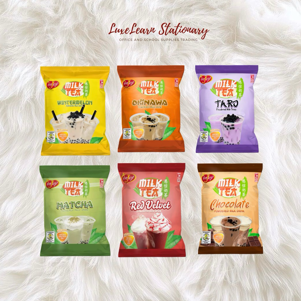 Injoy Milktea Powder 500 Grams | Shopee Philippines