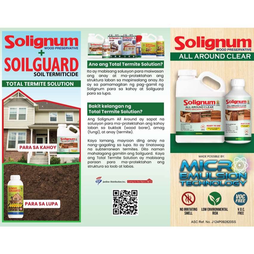 Solignum All Around CLEAR Sizes: QUART (1L) and GALLON (4L) | Shopee ...