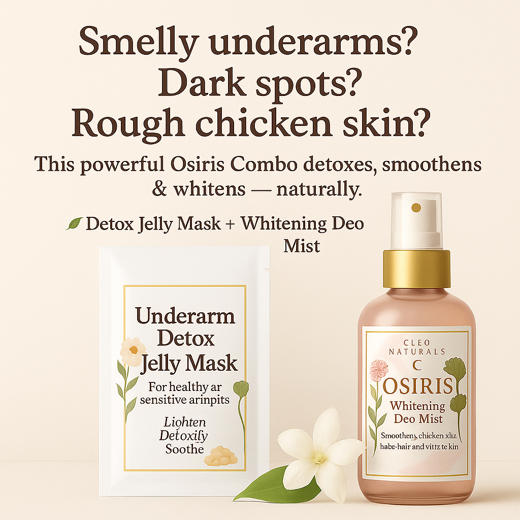 CLEO Osiris Underarm Detox Jelly Mask | Brightening & Chicken Skin Care ...