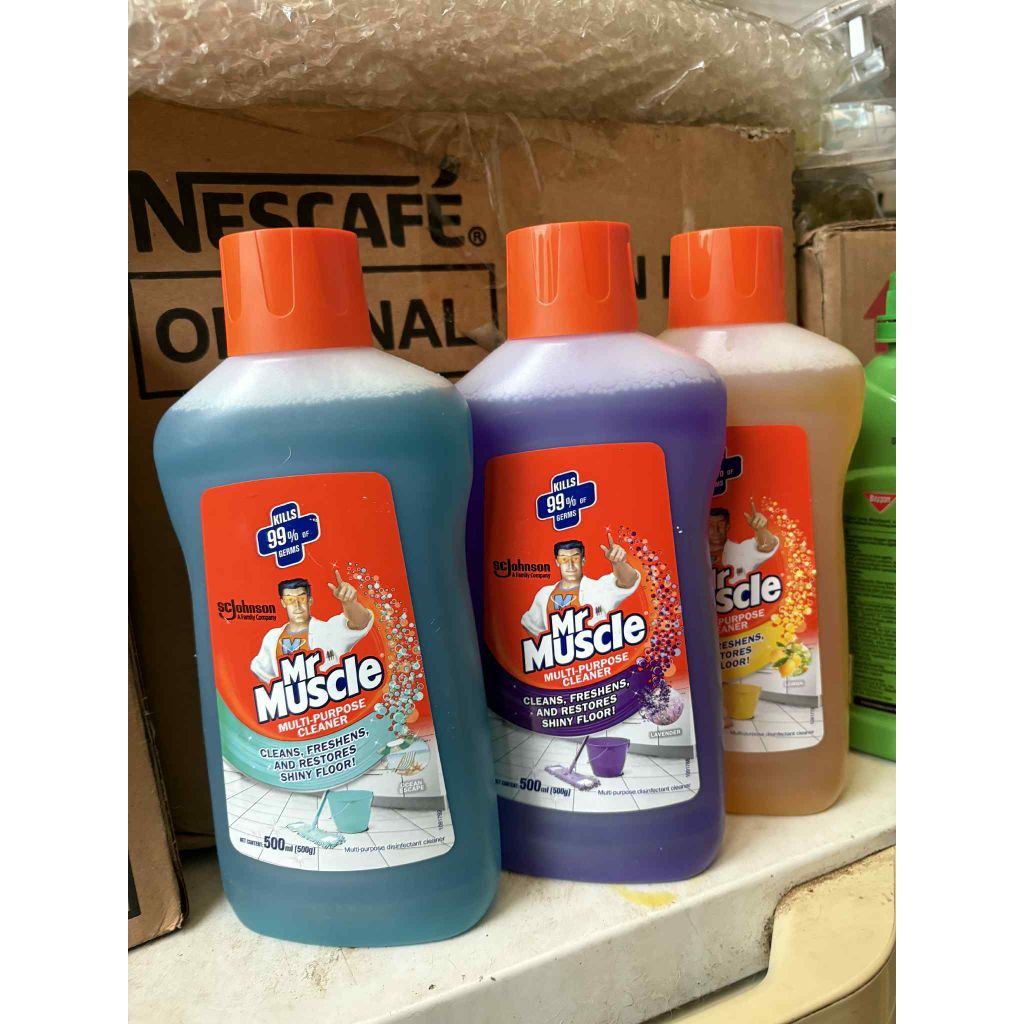 MR MUSCLE Multi purpose cleaner 500ml random sent | Shopee Philippines