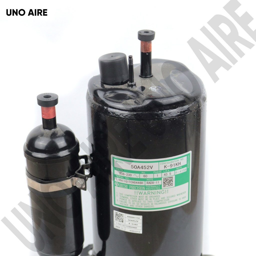 Compressor HP 50A452V LRA 43.5 Non-inverter Window Type Aircon RECHI ...
