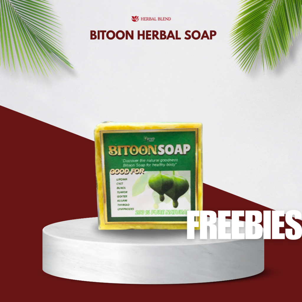 Bitoon Herbal Soap Original, Anti-Fungal, Anti Bukol, Eczama, Allergies ...