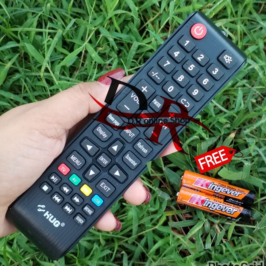 Hug LCD/SMART TV Remote Replacement For Hug | Shopee Philippines