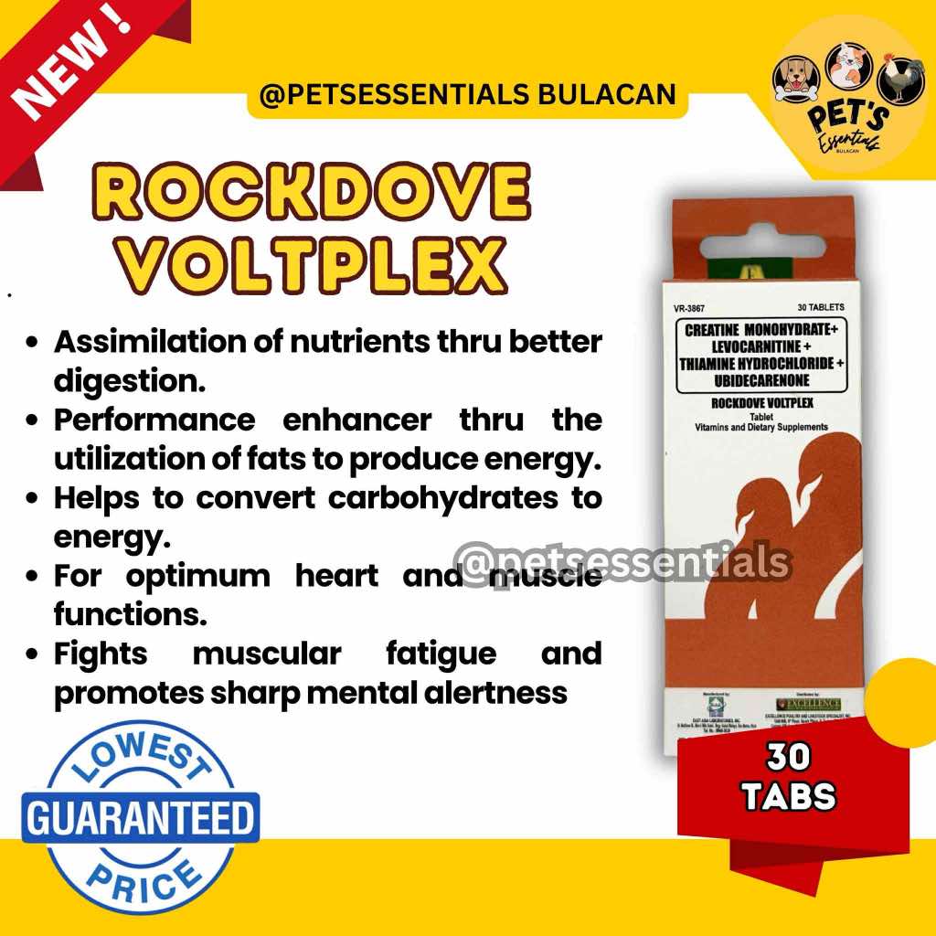 Rockdove Voltplex 30 Tablets | Shopee Philippines