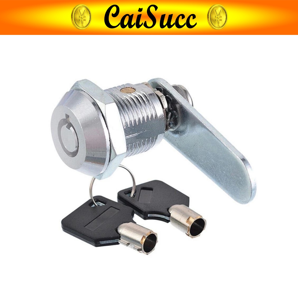 Dual-Key Security Cam Lock Set – Heavy-Duty Coin Box Locks for Piso ...