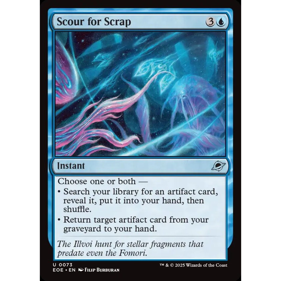 Scour for Scrap - Edge of Eternities (EOE) - BLUE | Shopee Philippines
