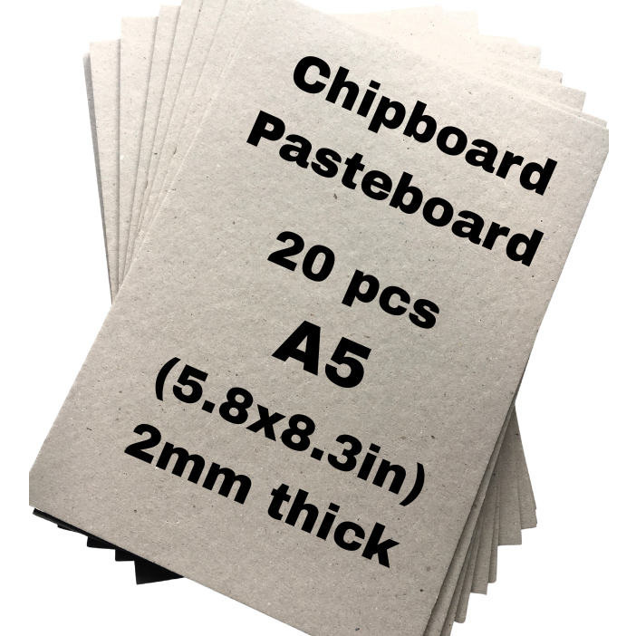 (Positivity) Chipboard / Pasteboard A5 size 2mm thick | Shopee Philippines