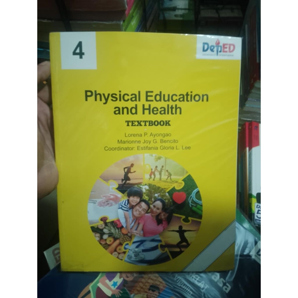 PHYSICAL EDUCATION AND HEALTH textbook grade 4 (brand new | Shopee ...